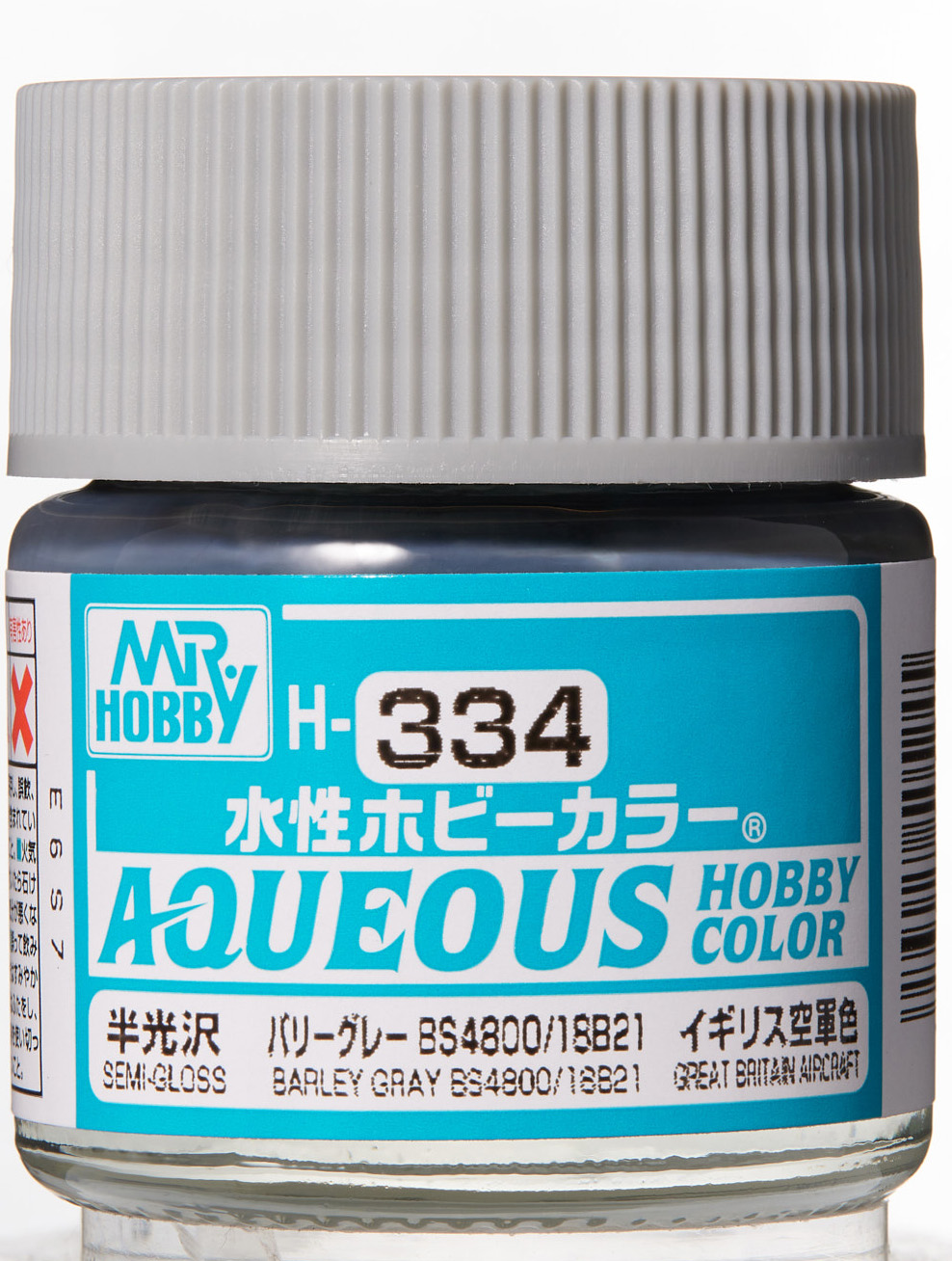 Mr. Aqueous Hobby Color - Barley Grey BS4800/18B21 - H334 - Gerstengrau BS4800/18B21