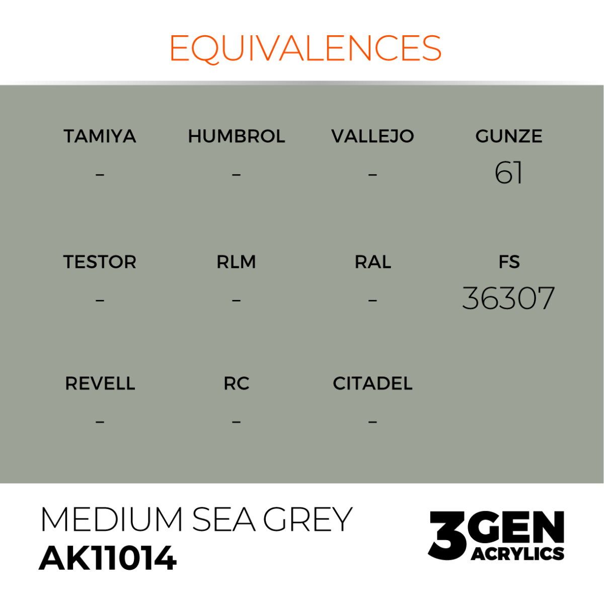 MEDIUM SEA GREY – STANDARD