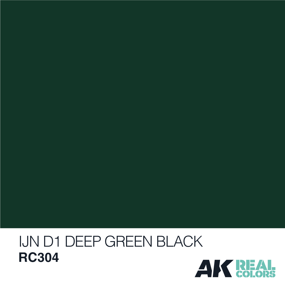 IJN D1 Deep Green Black