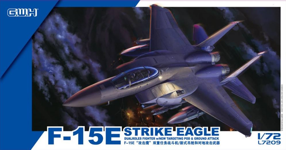 F-15E Strike Eagle Dualroles Fighter w/New Targeting Pod & Ground Attack