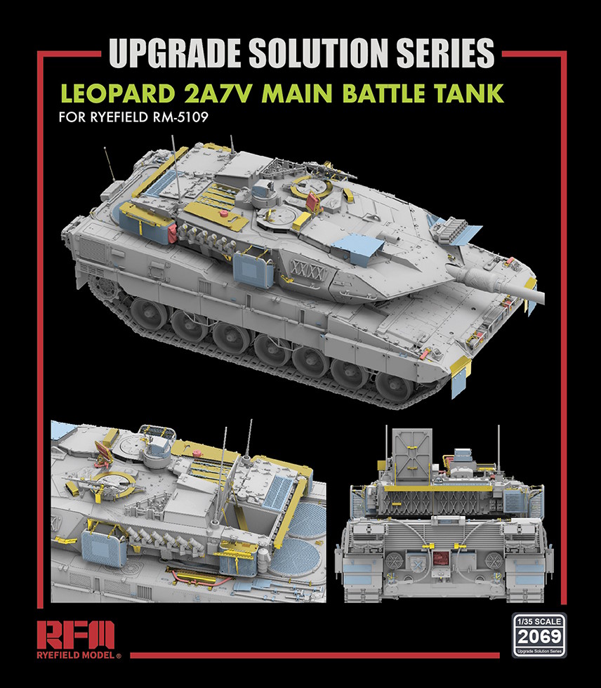 Leopard 2 A7V Main Battle Tank - Upgrade Solution Series Leopard 2 A7V Main Battle Tank - Upgrade Solution Series