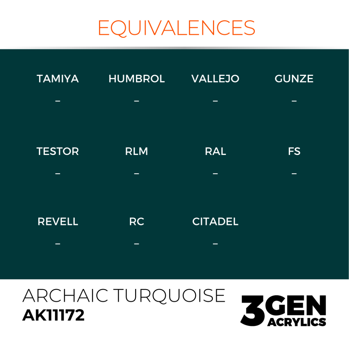 ARCHAIC TURQUOISE – STANDARD