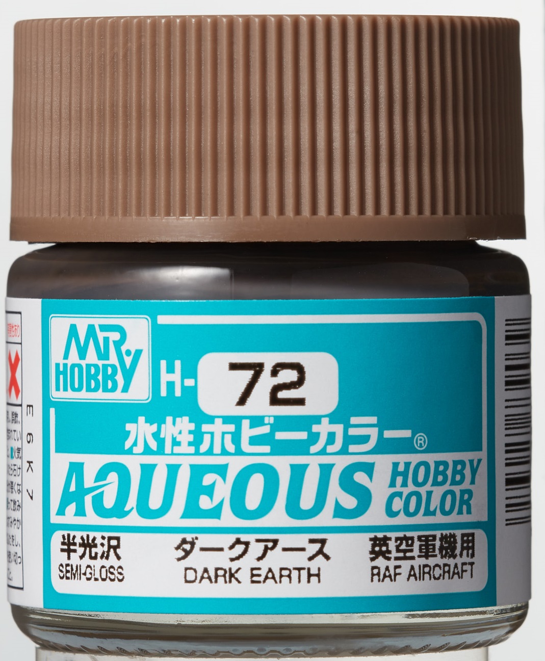 Mr. Aqueous Hobby Color - Dark Earth - H72 - Erdfarbe Dunkel