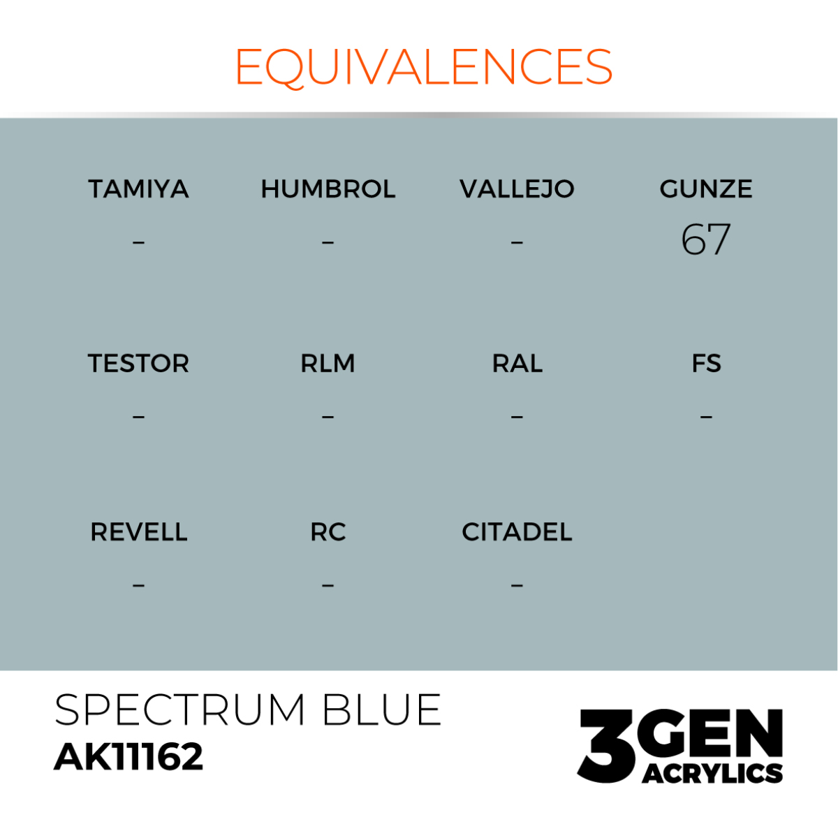 SPECTRUM BLUE – STANDARD