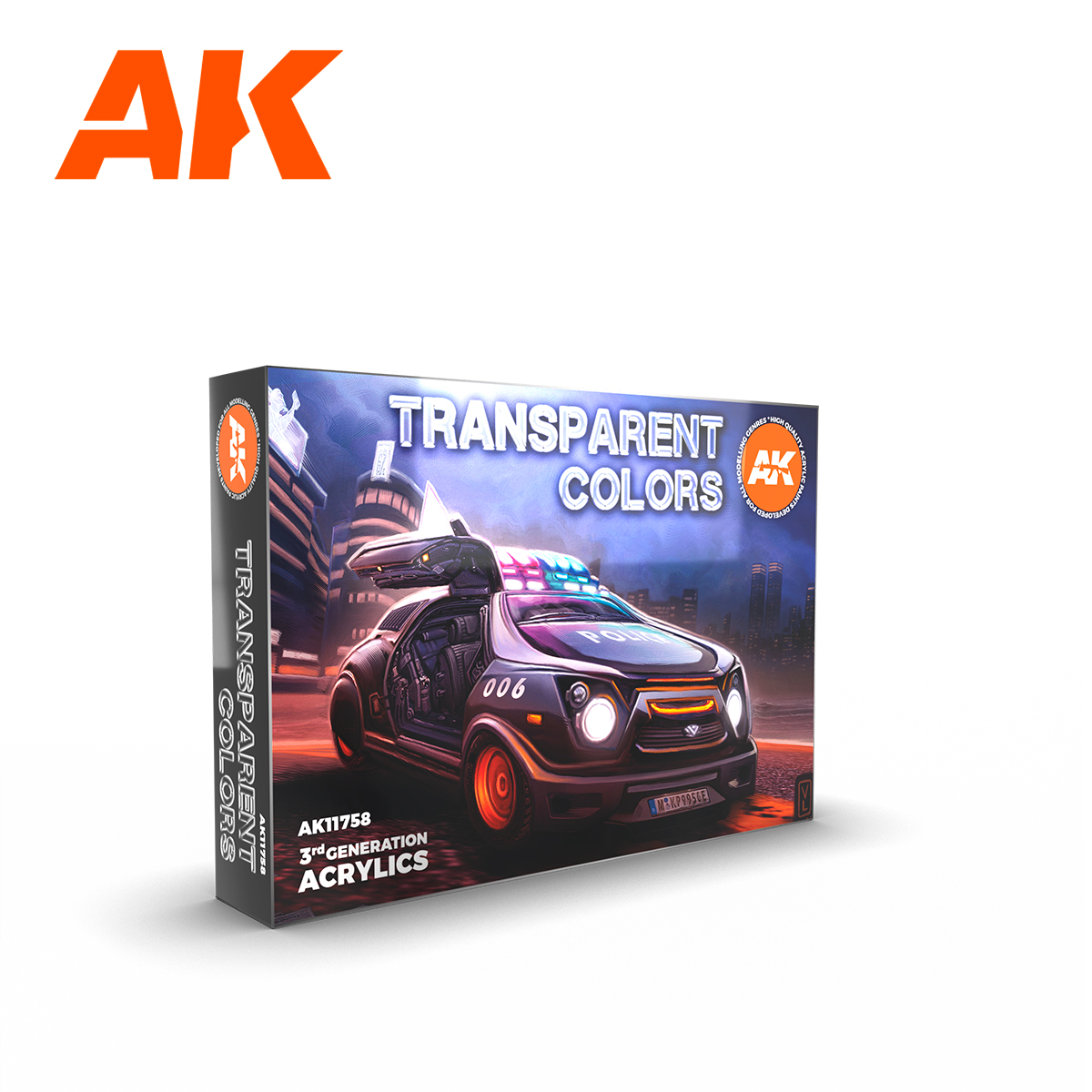 TRANSPARENT COLORS SET TRANSPARENT COLORS SET