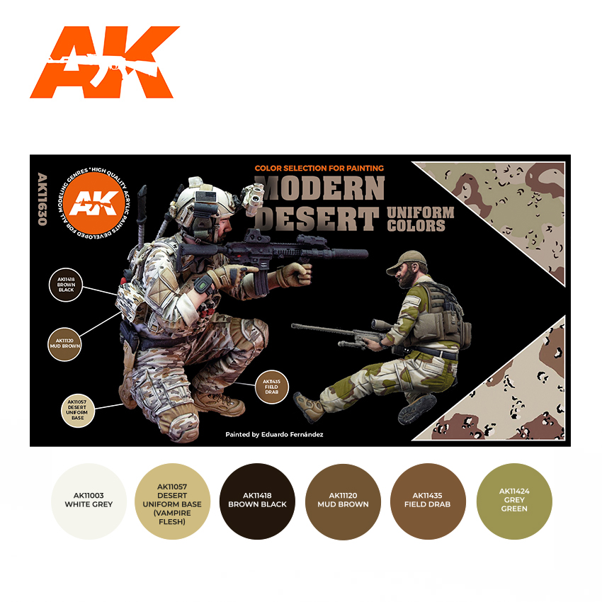 MODERN DESERT UNIFORM COLORS MODERN DESERT UNIFORM COLORS