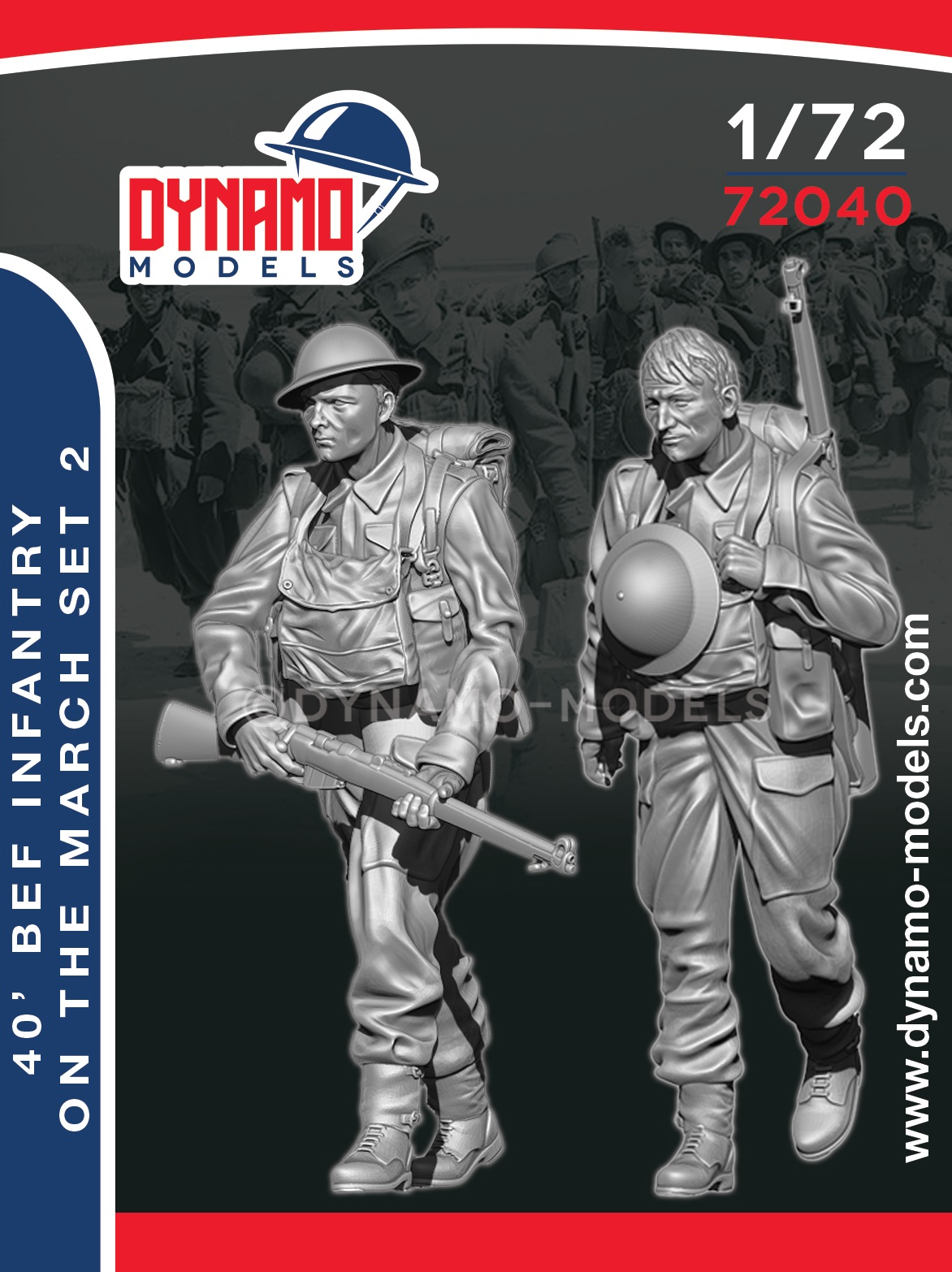 40′ Bef Infantry On The March Set 2