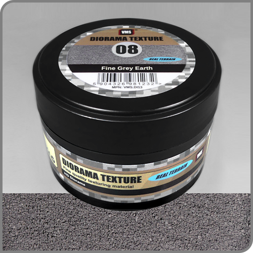 Diorama Texture No. 8 Fine Grey Earth - Feine graue Erde 
