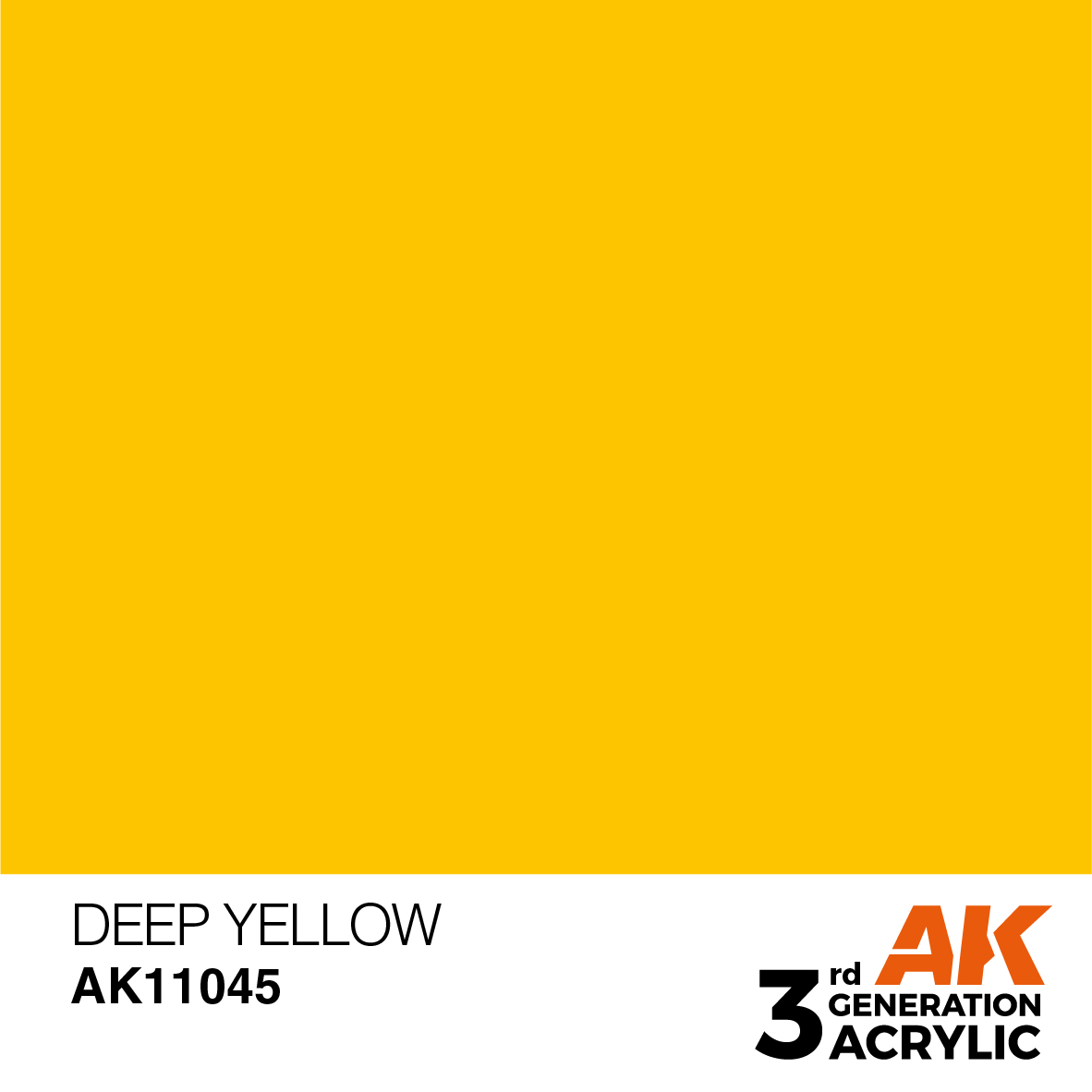 Deep Yellow – Intense Deep Yellow – Intense