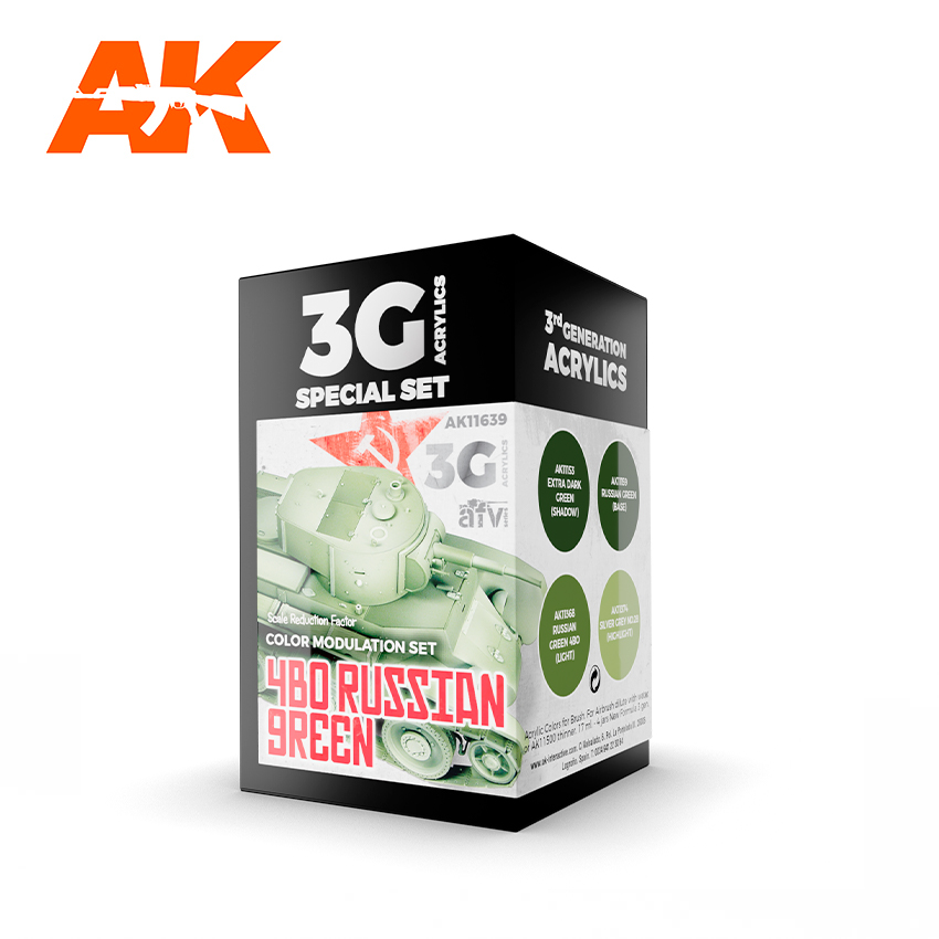 4BO RUSSIAN GREEN MODULATION SET 4BO RUSSIAN GREEN MODULATION SET