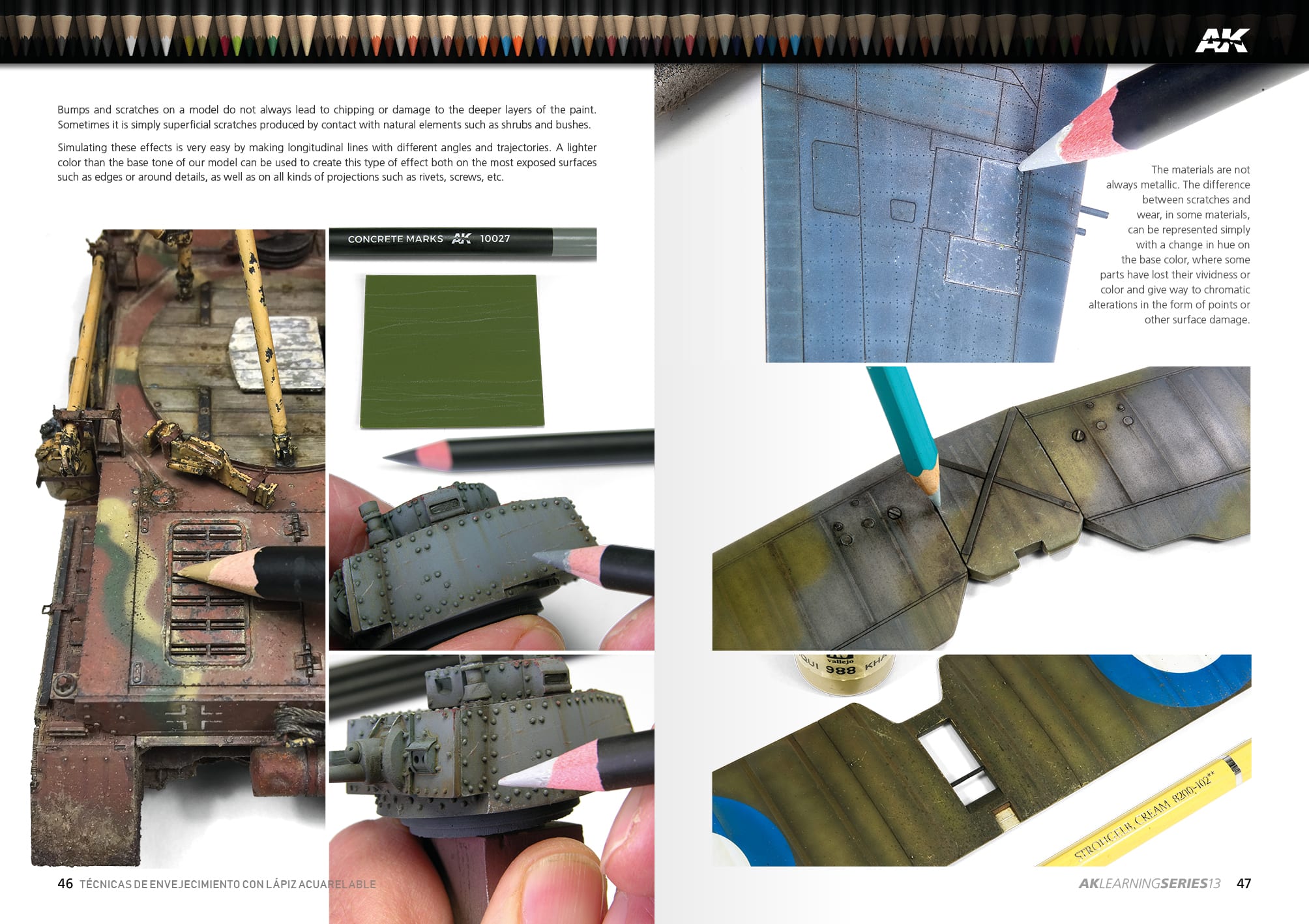 AK Learning Series: 13 - Weathering Pencil Techniques
