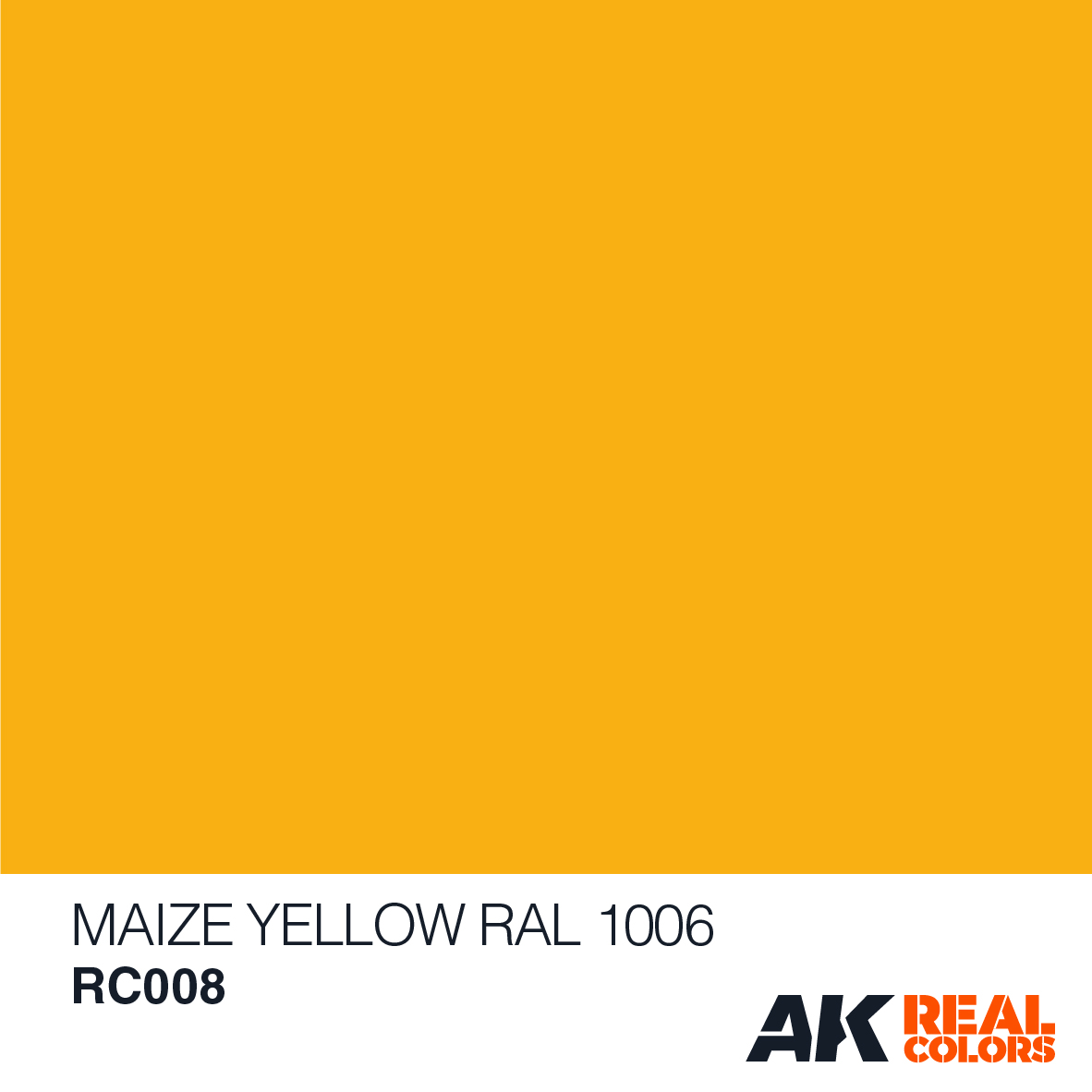 Maize Yellow, RAL 1006