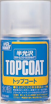 Mr.Color Top Coat Semi-Gloss Spray - B-502