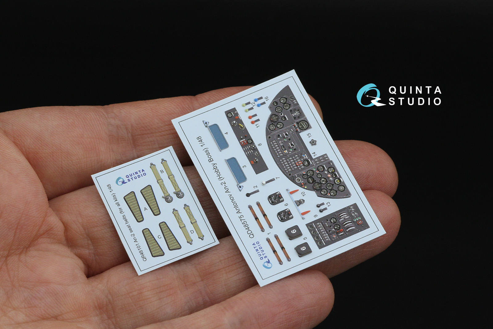 Antonov An-2 Colt 3D-Printed & coloured Interior on decal paper (HobbyBoss)