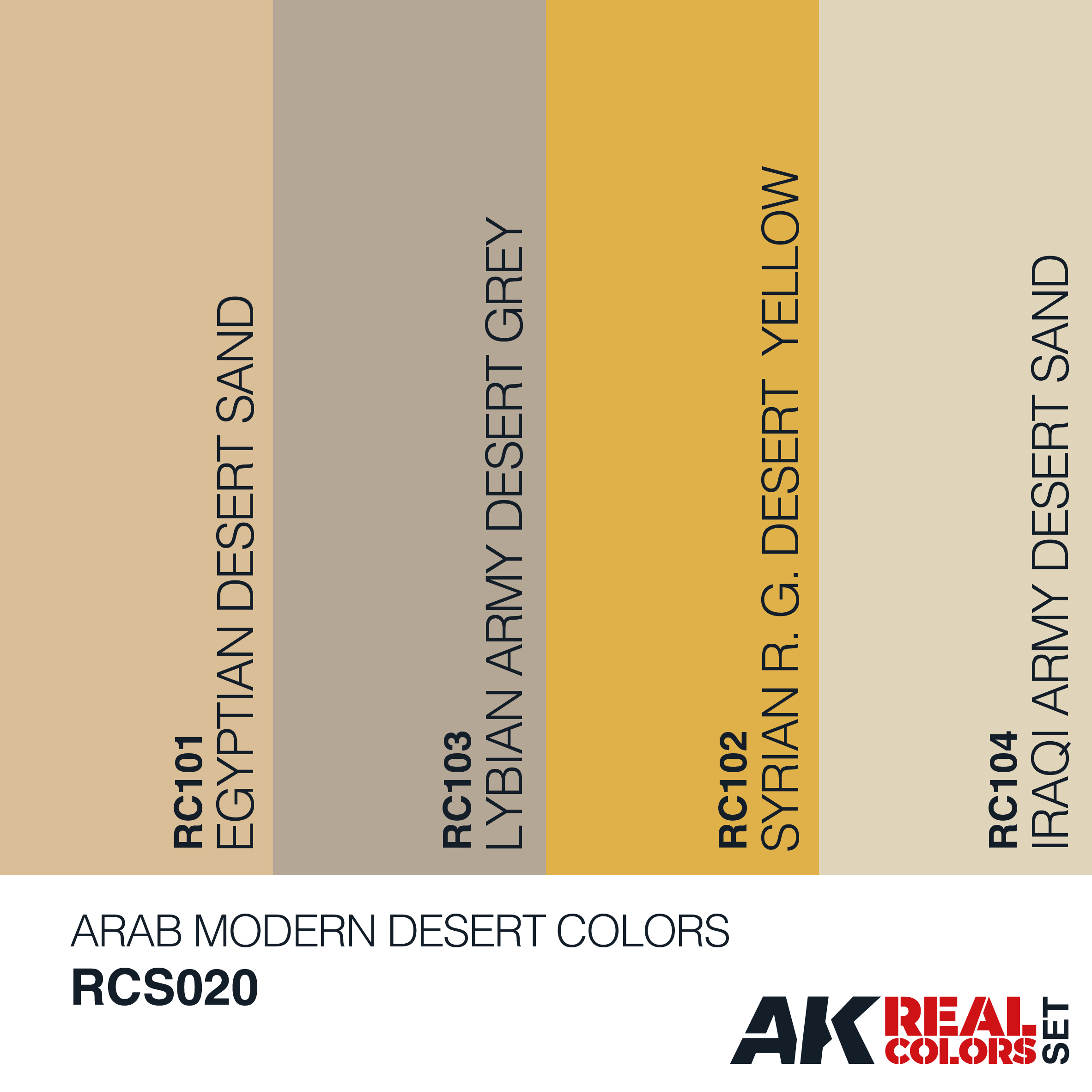Arab Armor Desert Colors