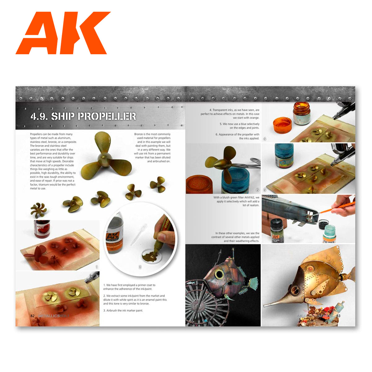 AK Learning Series: 04 - Metallics Vol.1 - Aircraft & Vehicles
