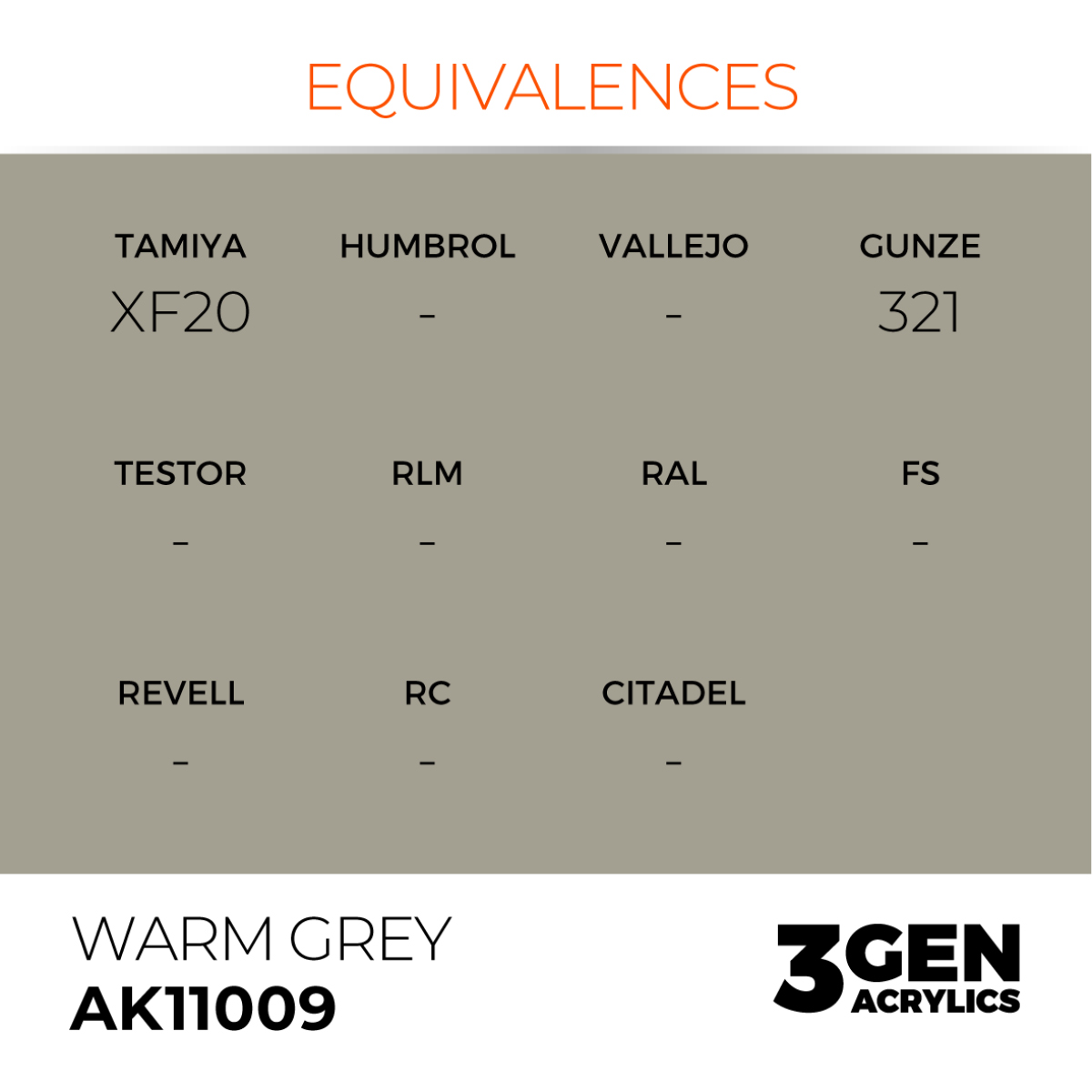 WARM GREY – STANDARD