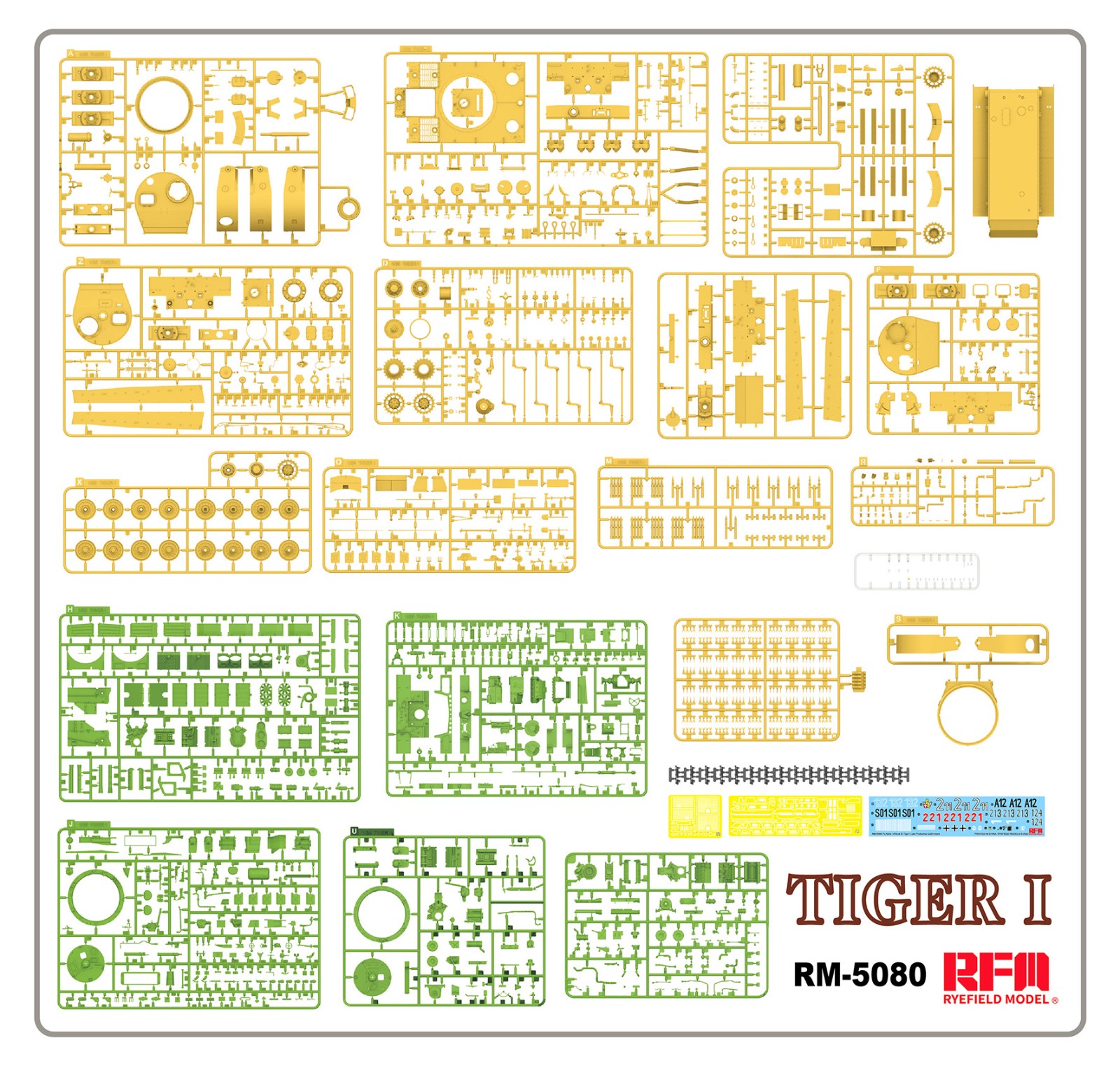 Tiger I Late Production - Full Interior - RM-5080
