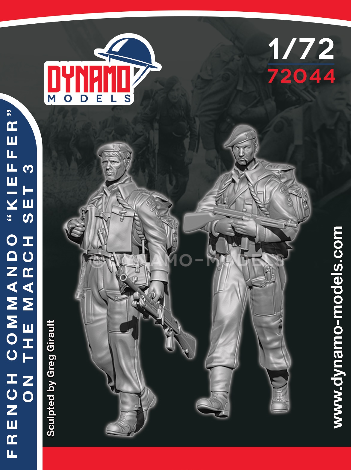 French Commando Kieffer Marching Set 3