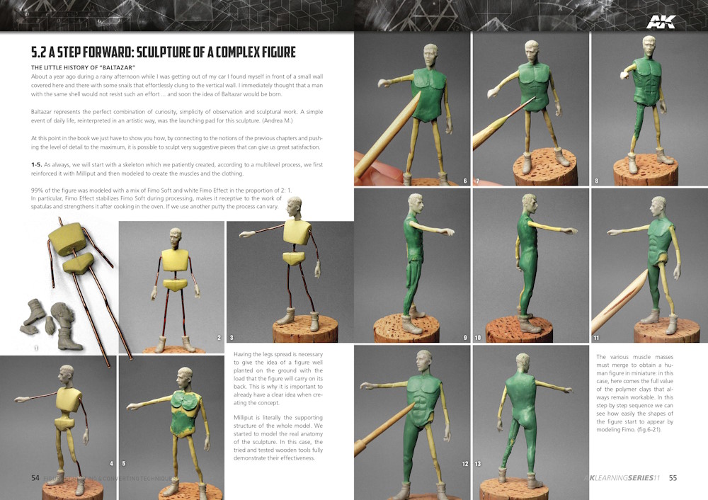 AK Learning Series: 11 - Figure Sculpting & Converting Techniques