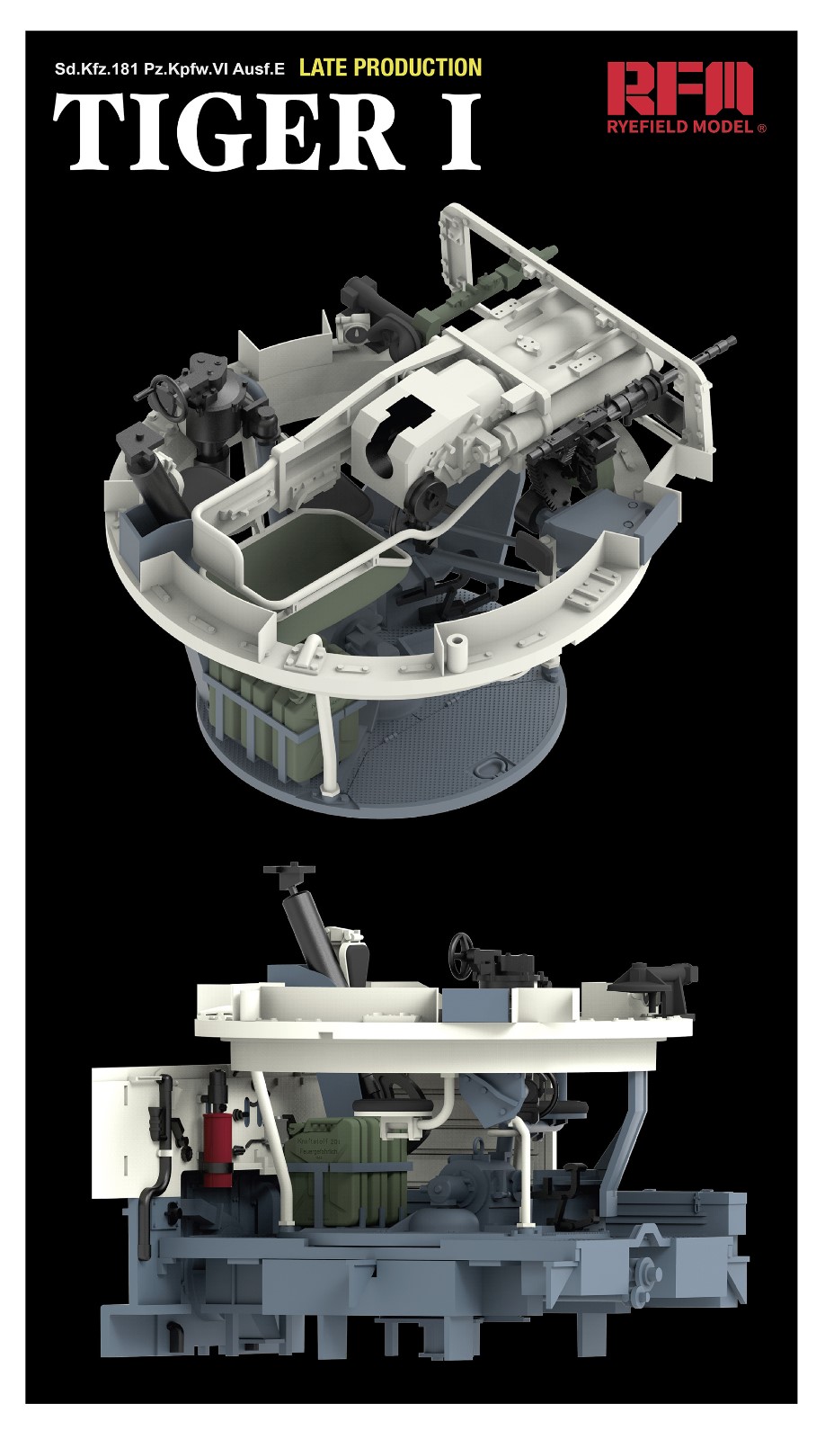 Tiger I Late Production - Full Interior - RM-5080