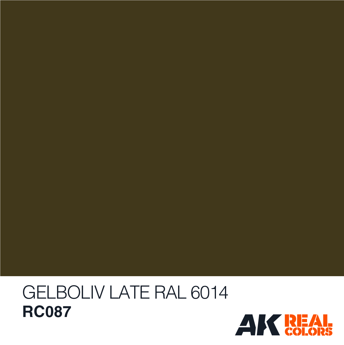 Gelboliv (Late) RAL 6014