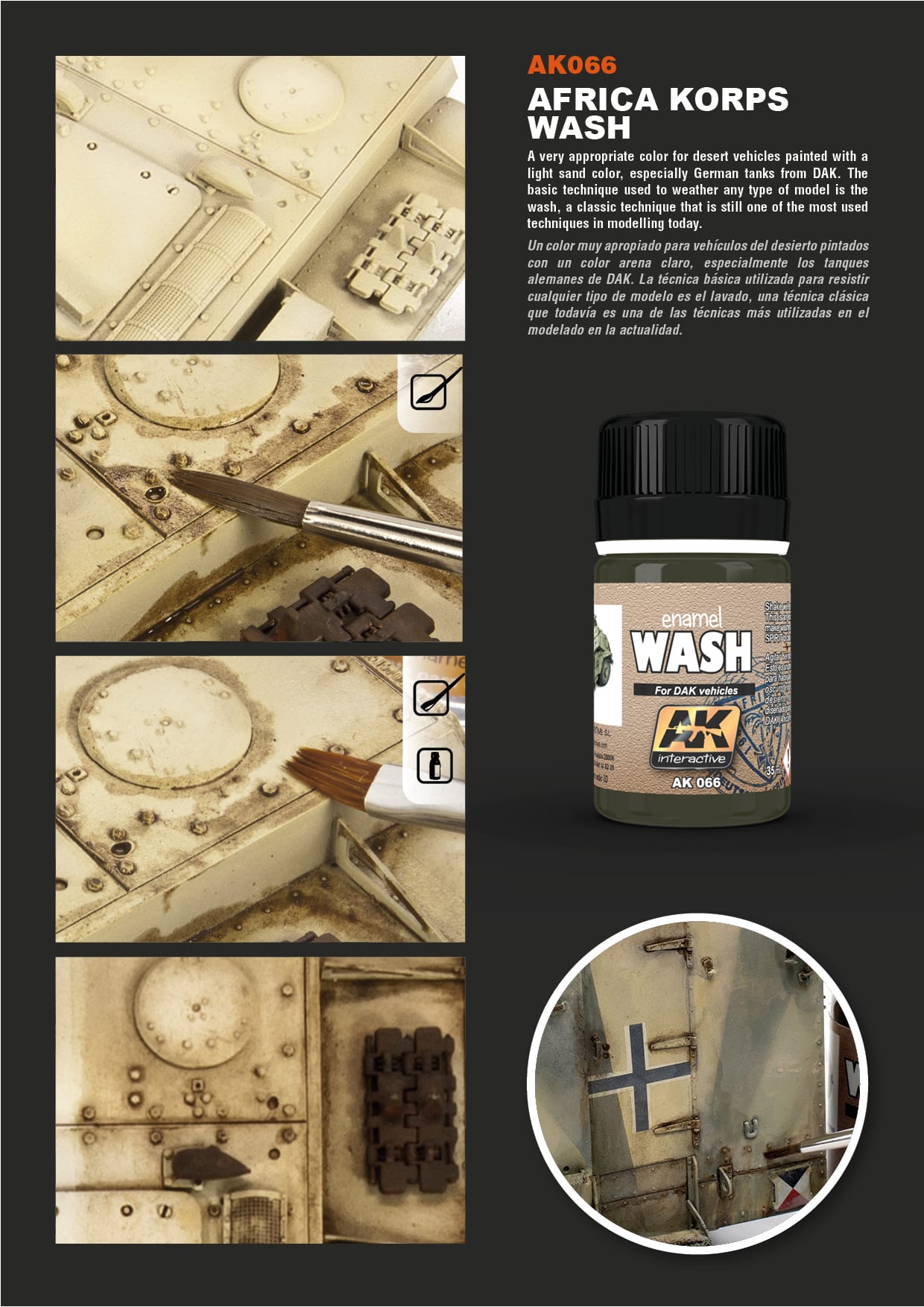 Africa Korps Wash