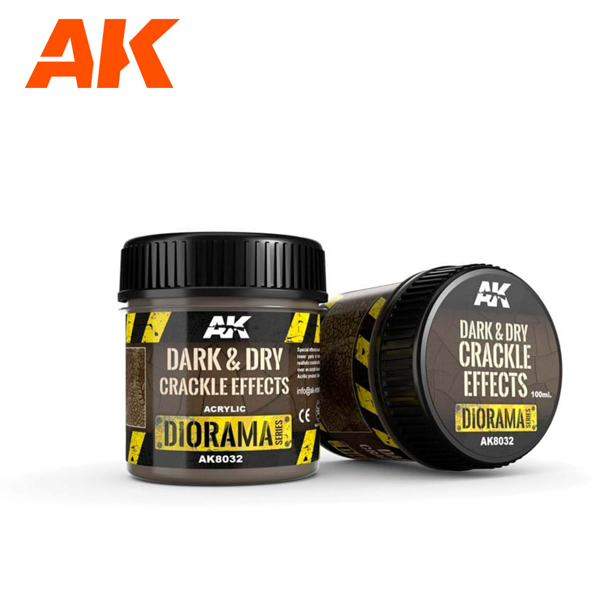Dark & Dry Crackle Effects - Dunkle und Trockene Krakelee-Effekte 