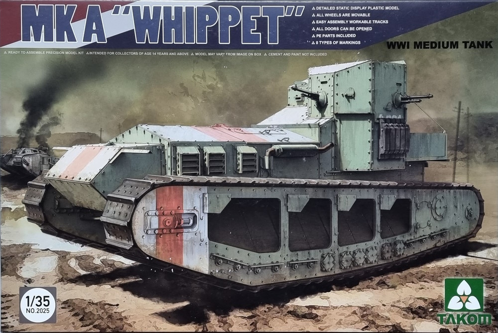 MK A "Whippet" - WWI Medium Tank MK A "Whippet" - WWI Medium Tank