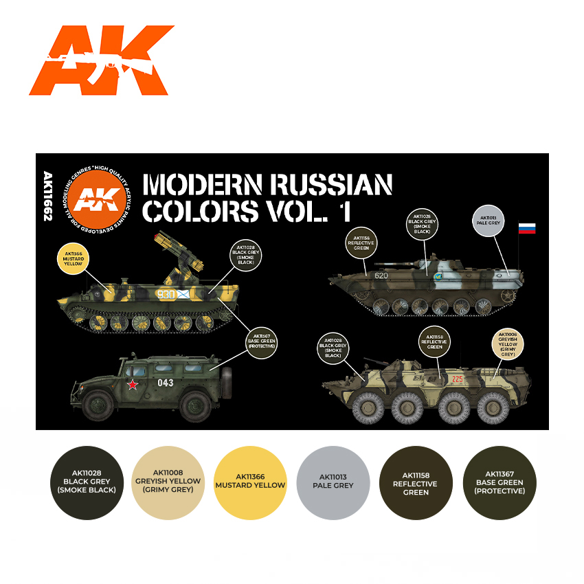 MODERN RUSSIAN COLORS VOL 1