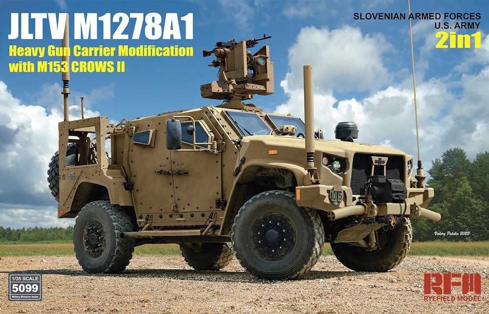 JLTV M1278A1 Heavy Gun CarrierModification with M153 CROWS II