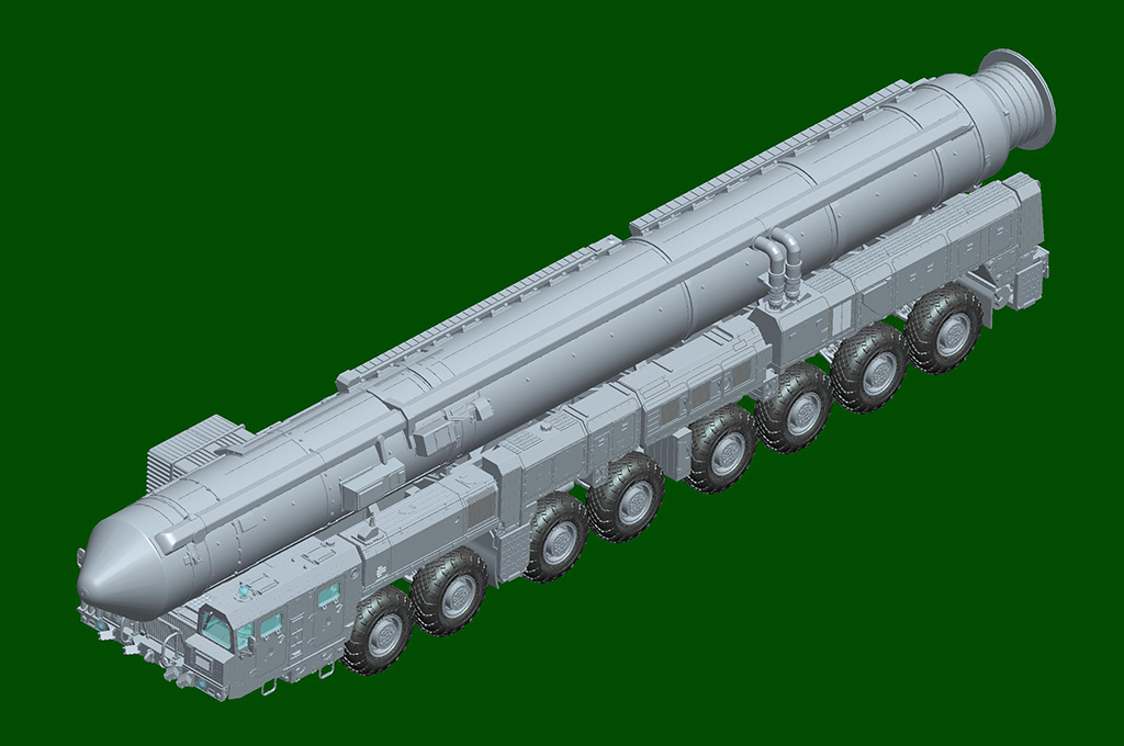15U175 TEL of RS-12M1 Topol-M ICBM complex