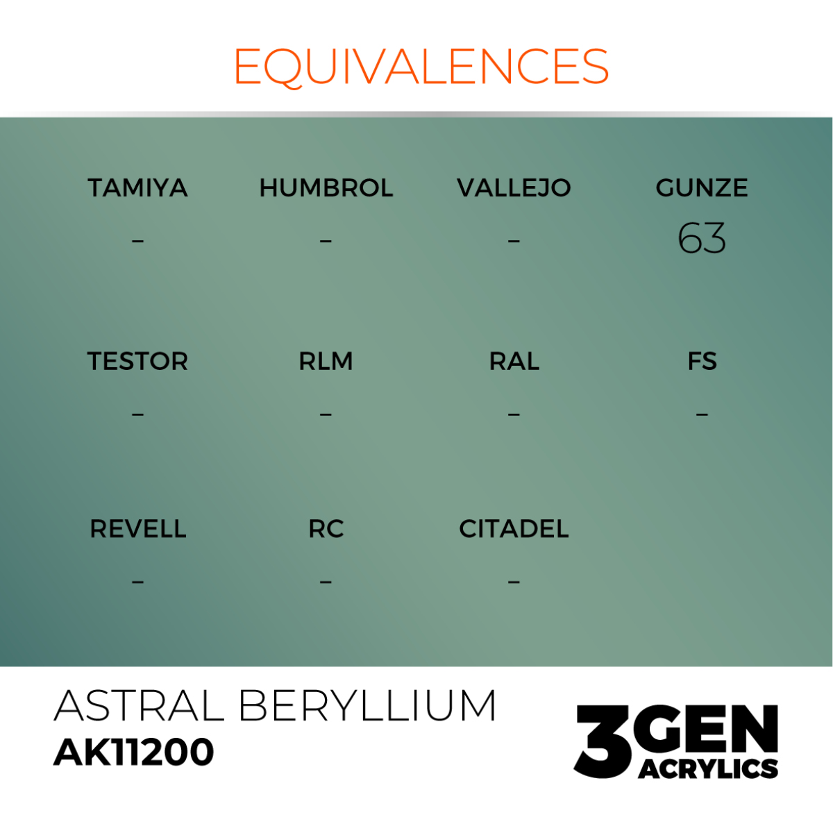 ASTRAL BERYLLIUM – METALLIC