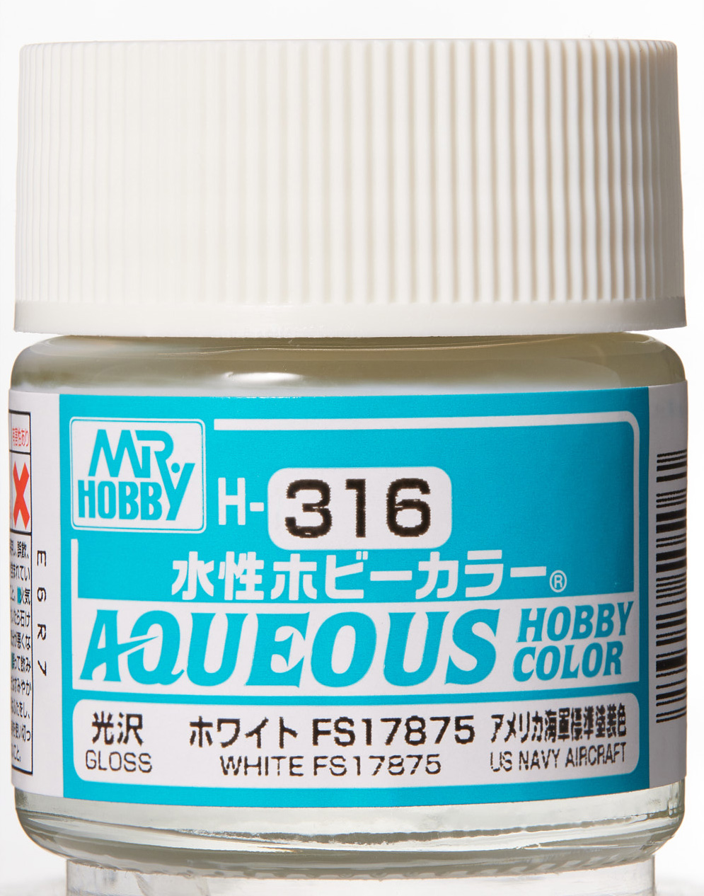 Mr. Aqueous Hobby Color - White FS17875 - H316 - Weiß FS17875