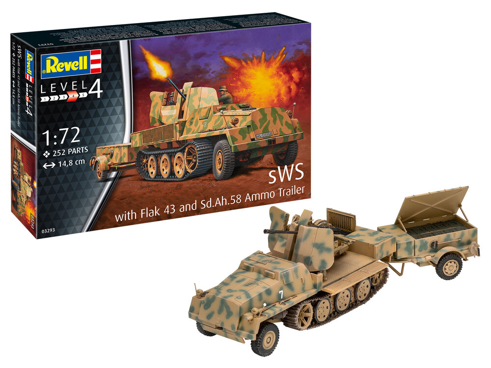 sWS with Flak43 and Sd.Ah58 Ammo Trailer