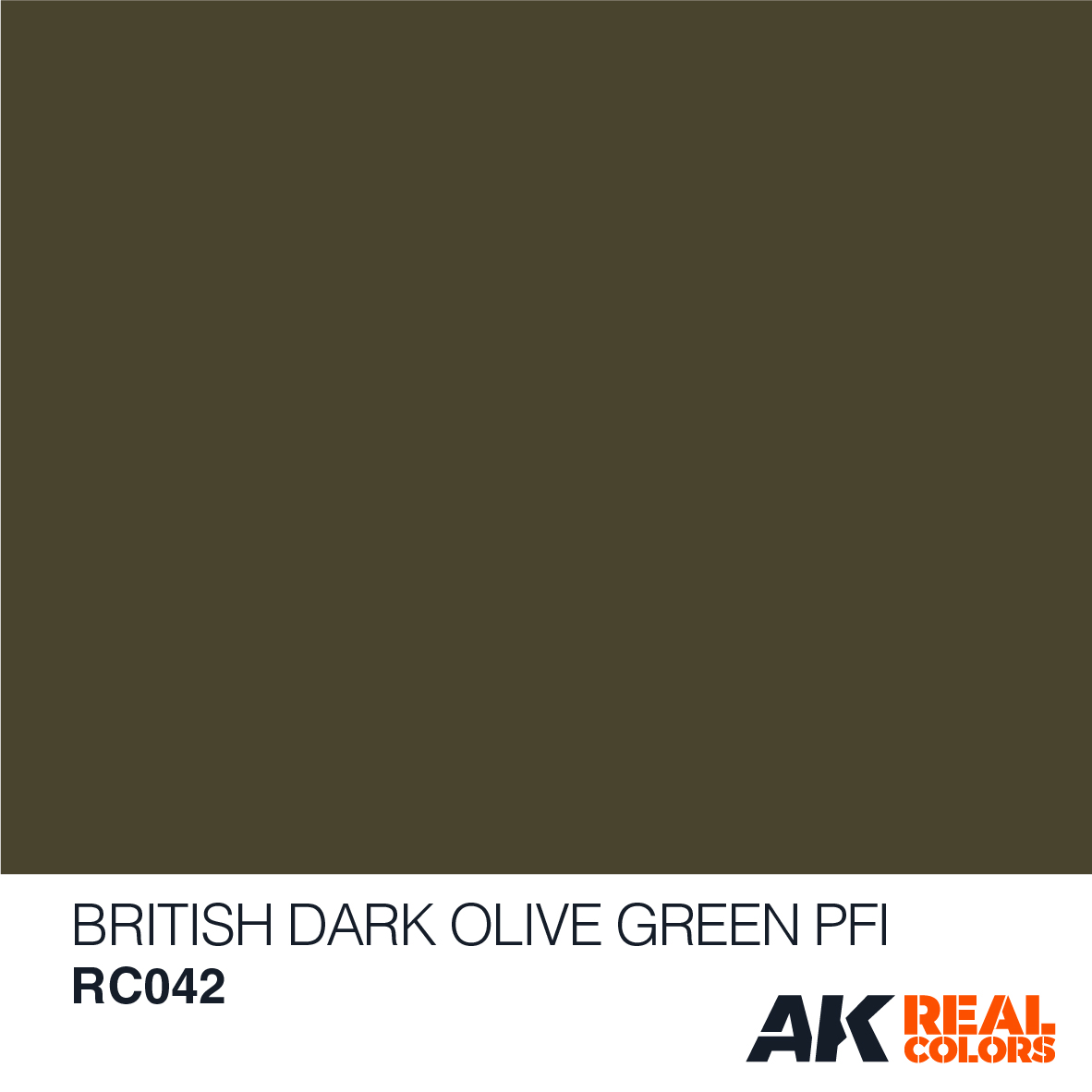 British Dark Olive Green PFI