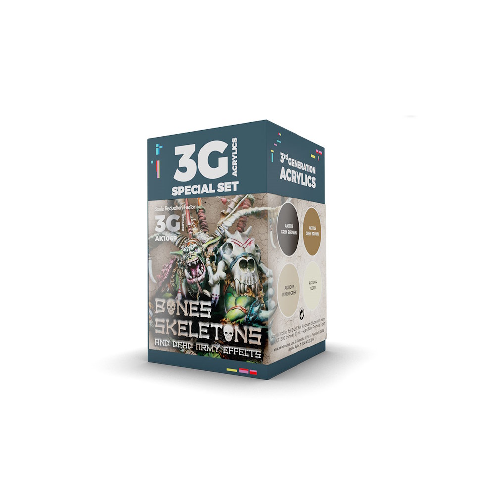 Bones Skeletone And Dead Army Effects - Wargame Color Set Bones Skeletone And Dead Army Effects - Wargame Color Set