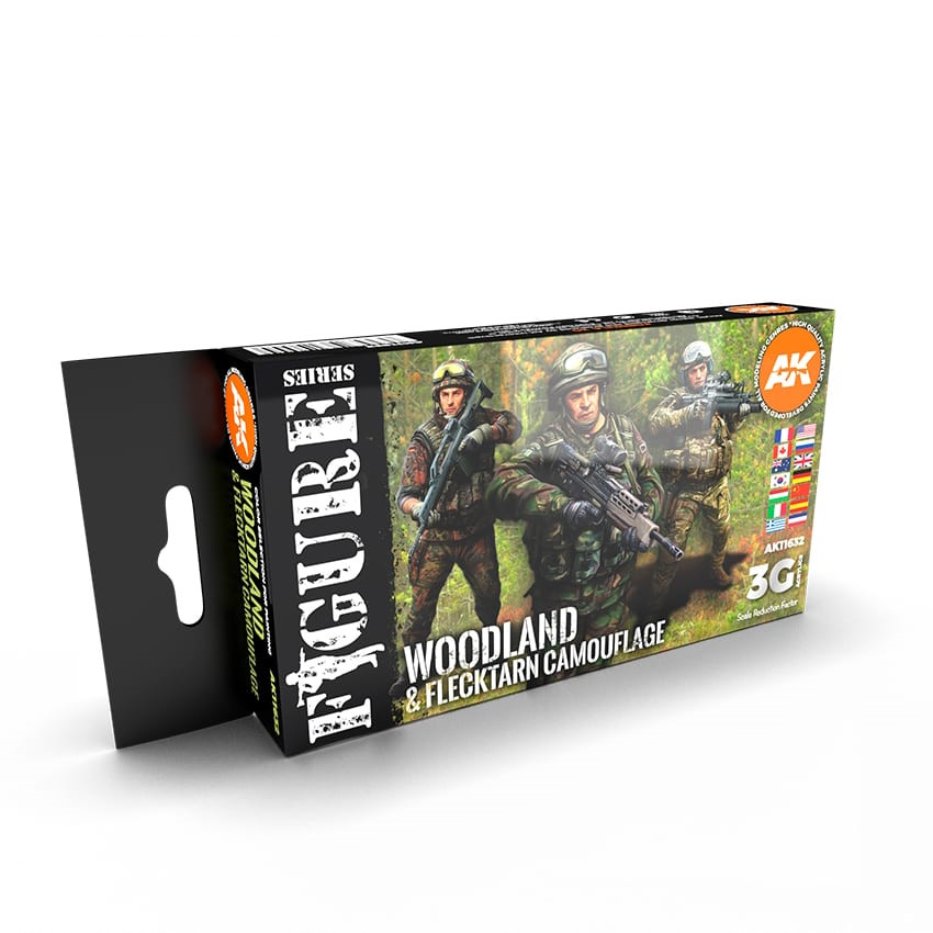 Woodland & Flecktarn Camouflage Woodland & Flecktarn Camouflage