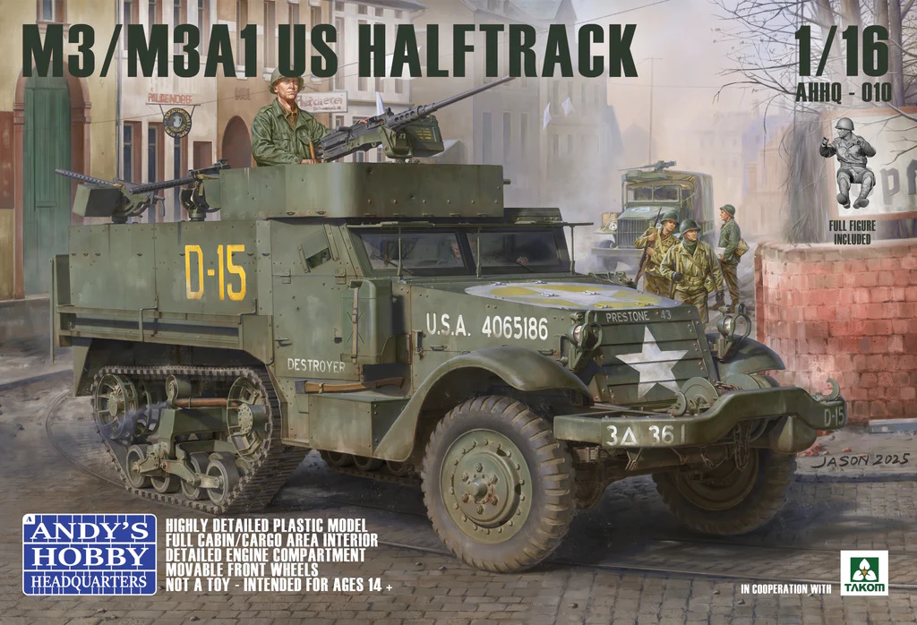 M3 / M3A1 U.S. Halftrack 2 in 1 Kit