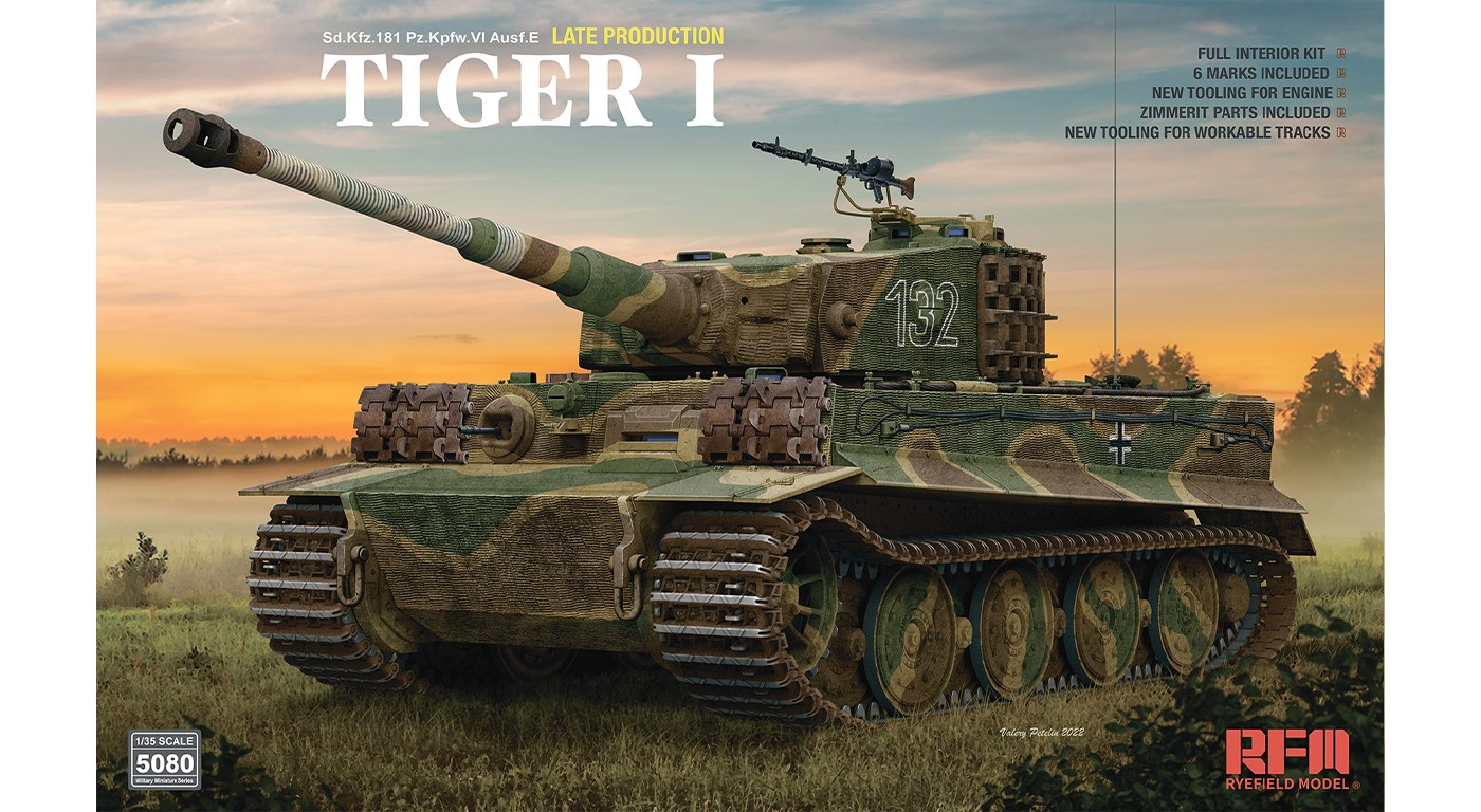 Tiger I Late Production - Full Interior - RM-5080