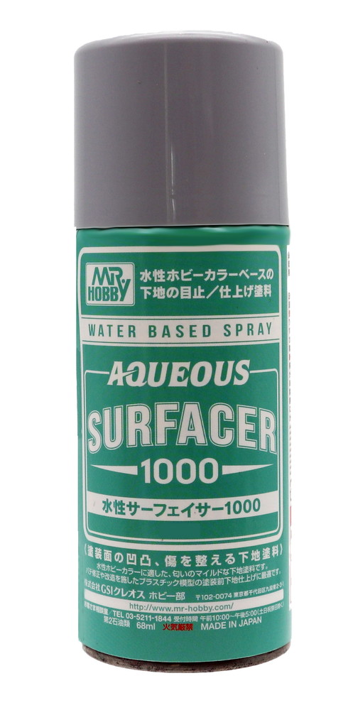 Mr.Hobby Aqueous Surfacer 1000 Spray - B-611