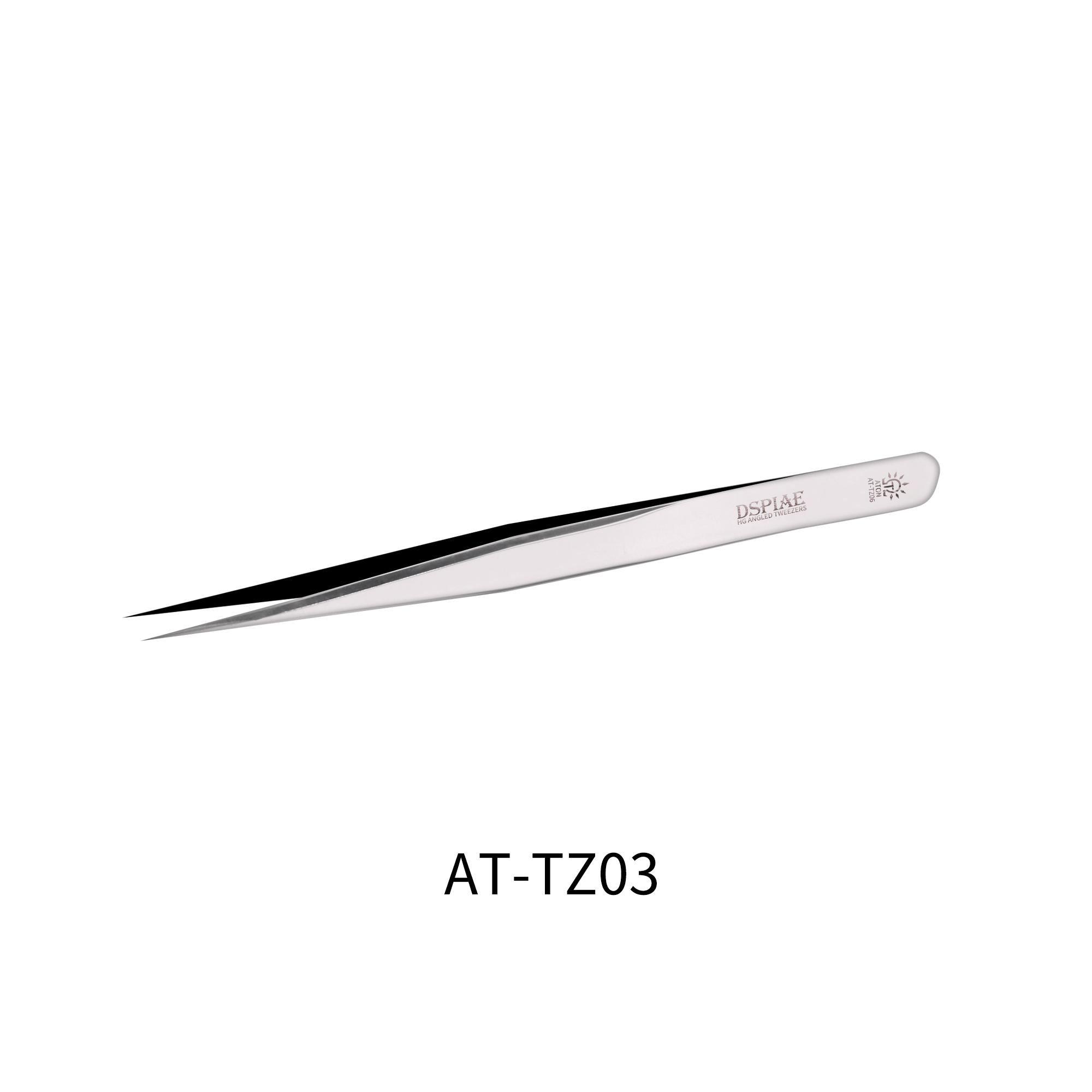Gerade Pinzette (Spitz) - Straight Tweezer - AT-TZ03