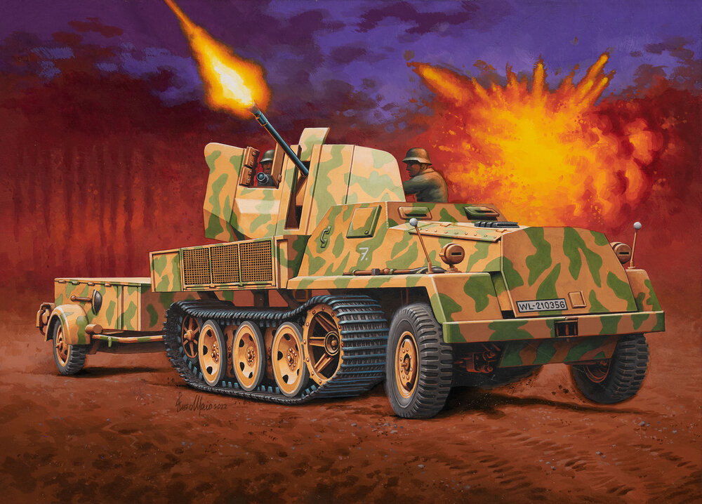 sWS with Flak43 and Sd.Ah58 Ammo Trailer