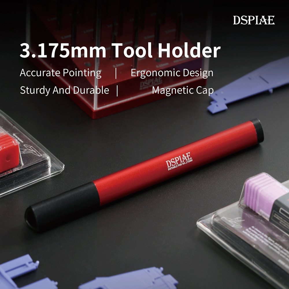 3,175 mm Werkzeughalter - 3.175mm Tool Holder - AT-TH 3,175 mm Werkzeughalter - 3.175mm Tool Holder - AT-TH