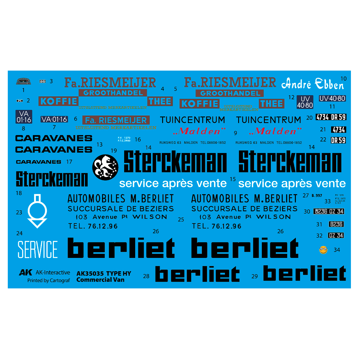 TYPE HY COMMERCIAL VAN 1/35