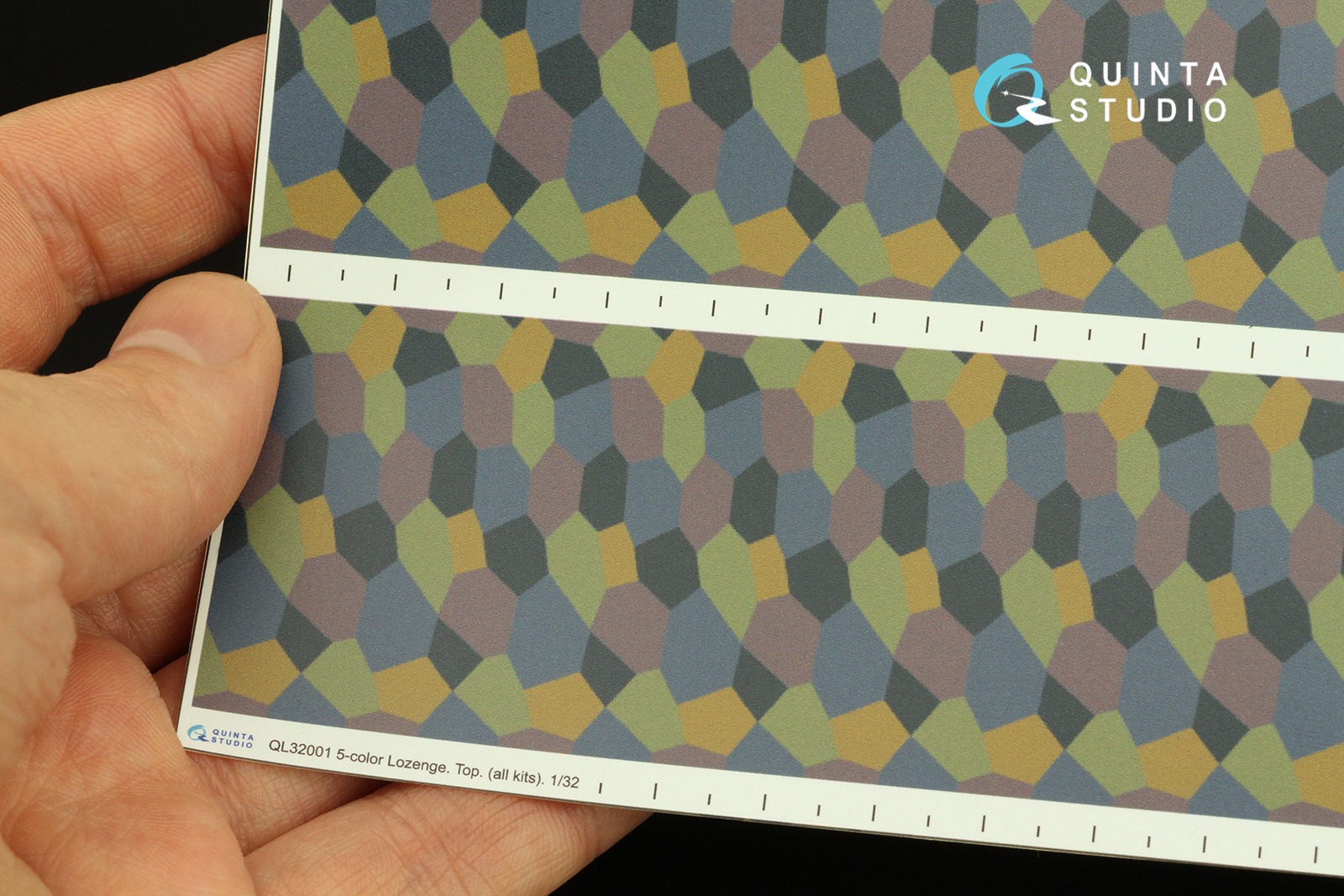 German WWI 5-Colour Lozenge (upper surface)