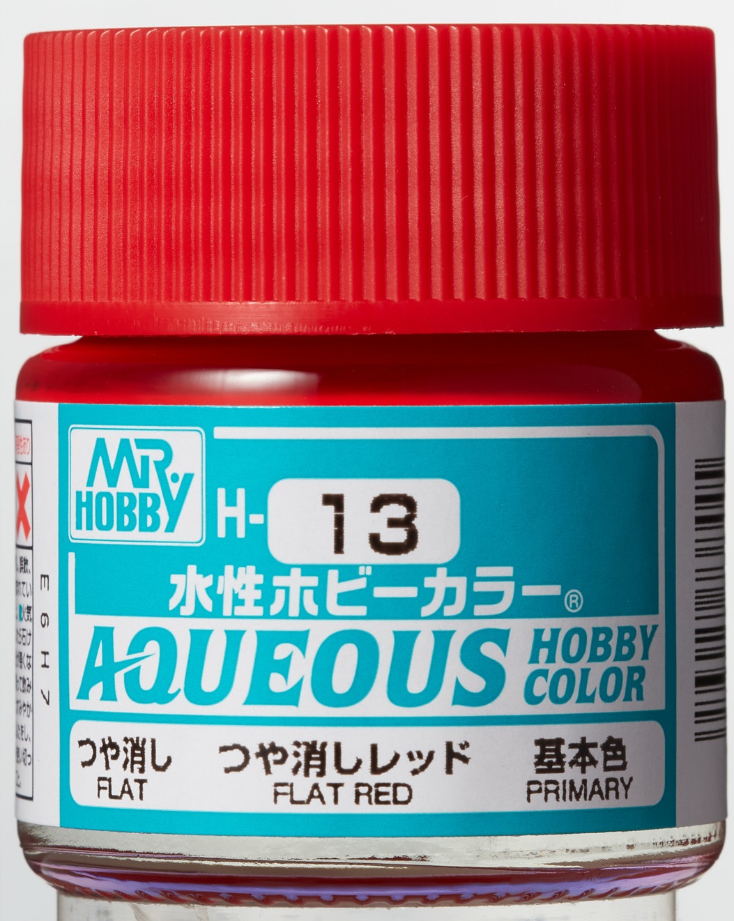 Mr. Aqueous Hobby Color - Flat Red - H13 - Rot Matt