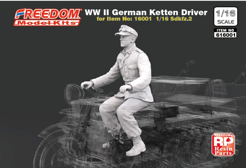 Fahrer für Sd.Kfz. 2 Kettenkraftrad