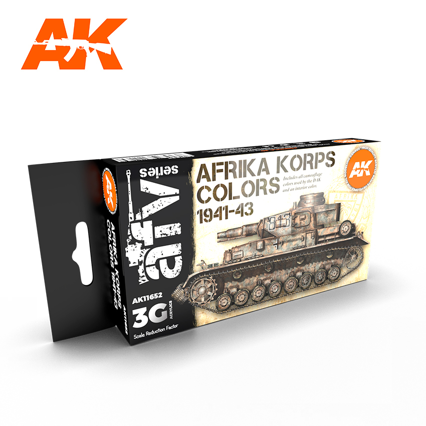 AFRIKA KORPS COLORS 1941-43 AFRIKA KORPS COLORS 1941-43