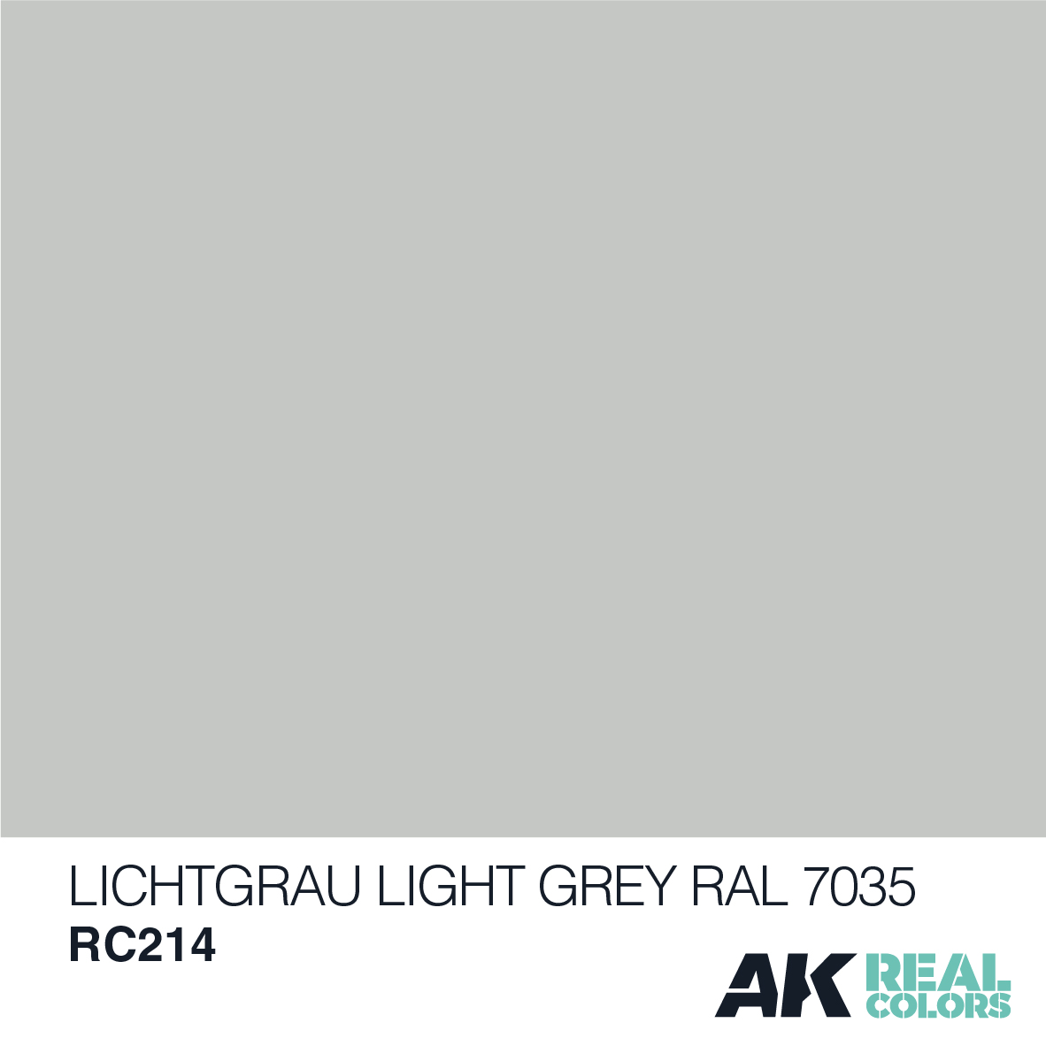 Lichtgrau-Light Grey RAL 7035